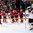 PRAGUE, CZECH REPUBLIC - MAY 3: Canada's Cody Eakin #20 celebrates with Tyler Toffoli #73, Tyson Barrie #22, Jake Muzzin #6 and Ryan O'Reilly #79 after scoring a first period goal against Germany's Dennis Endras #44 during preliminary round action at the 2015 IIHF Ice Hockey World Championship. (Photo by Andre Ringuette/HHOF-IIHF Images)


